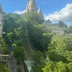Bel Appartement Parisien Sacre-Coeur Vue Paris