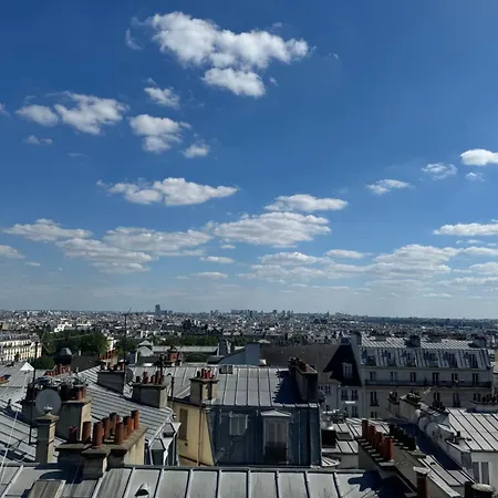 Apartment Bel Parisien Sacre-coeur Vue Paris